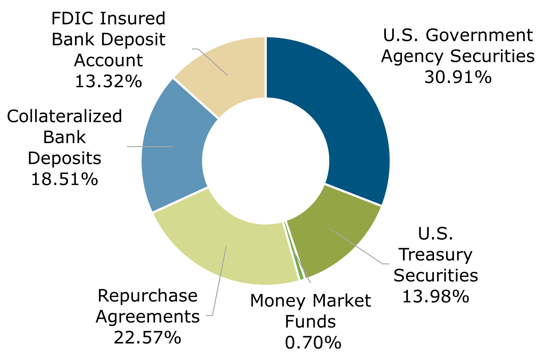 01.23 - Texas CLASS Government Portfolio Breakdown