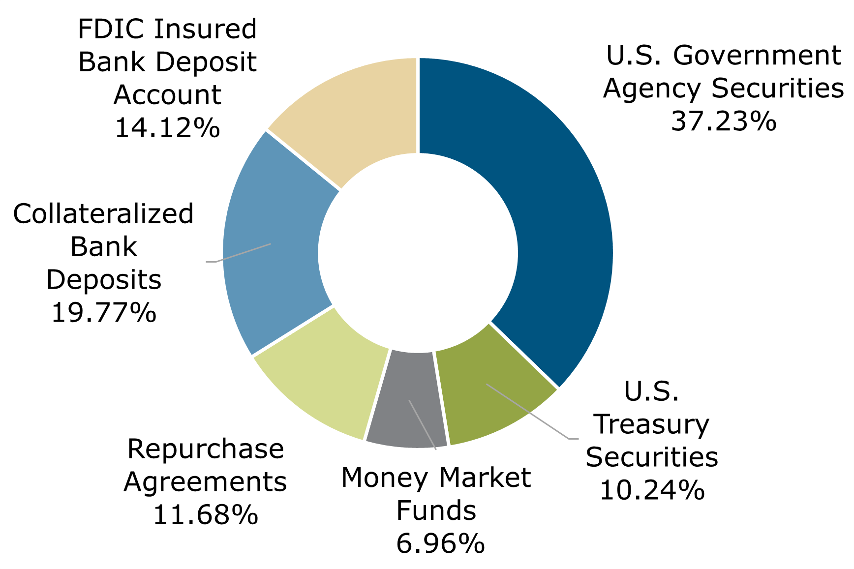 08.23 - Texas CLASS Government Portfolio Breakdown